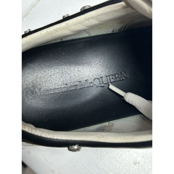 Alexander McQueen Studded Oversized Sneakers White Size 42.5 EU/9.5 US Mens main image 4